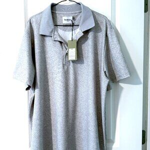 Goodfellow & CO Men's Organic Short Sleeve Sweater Polo XXL